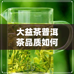 大益茶普洱茶品质如何-大益茶普洱茶品质如何鉴别