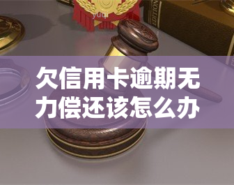 欠信用卡逾期无力偿还该怎么办，信用卡逾期无力偿还？教你如何应对