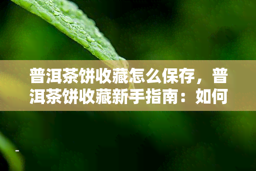 普洱茶饼收藏怎么保存，普洱茶饼收藏新手指南：如何正确保存你的茶叶珍品