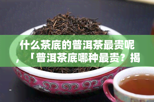 什么茶底的普洱茶最贵呢，「普洱茶底哪种最贵？揭秘茶叶市场的价格秘密」