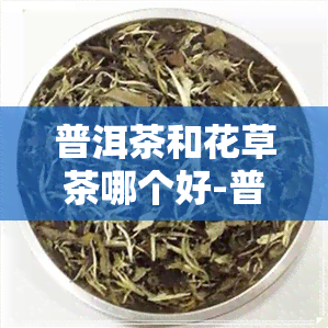 普洱茶和花草茶哪个好-普洱茶和花草茶哪个好喝