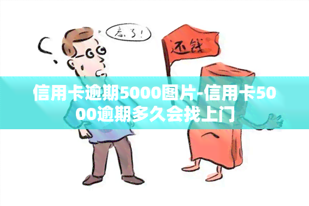 信用卡逾期5000图片-信用卡5000逾期多久会找上门