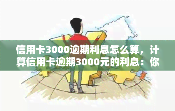 信用卡3000逾期利息怎么算，计算信用卡逾期3000元的利息：你需要知道的一切