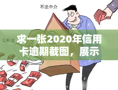 求一张2020年信用卡逾期截图，展示欠款情况的图片