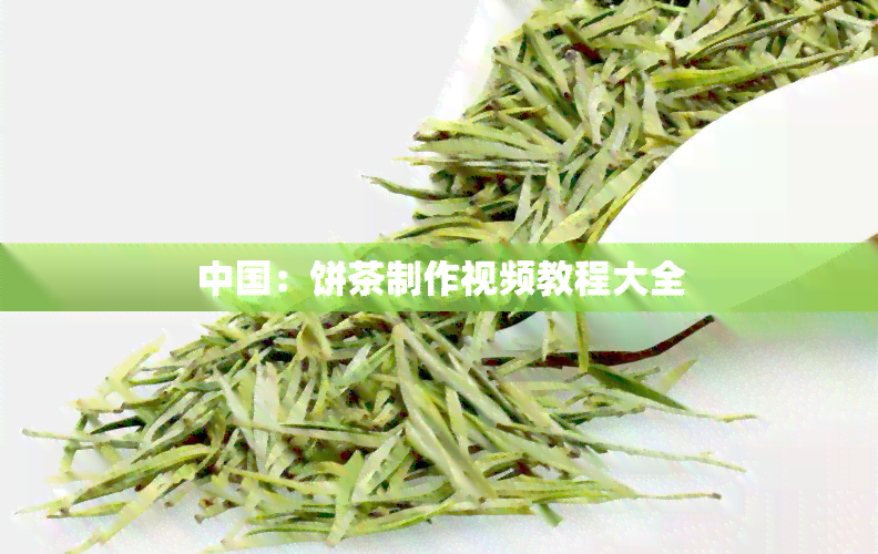 中国：饼茶制作视频教程大全