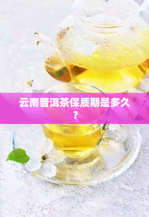 云南普洱茶保质期是多久？