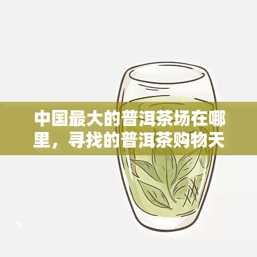 中国更大的普洱茶场在哪里，寻找的普洱茶购物天堂：中国更大的普洱茶场在哪里？