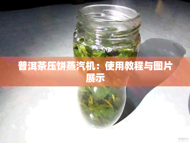 普洱茶压饼蒸汽机：使用教程与图片展示