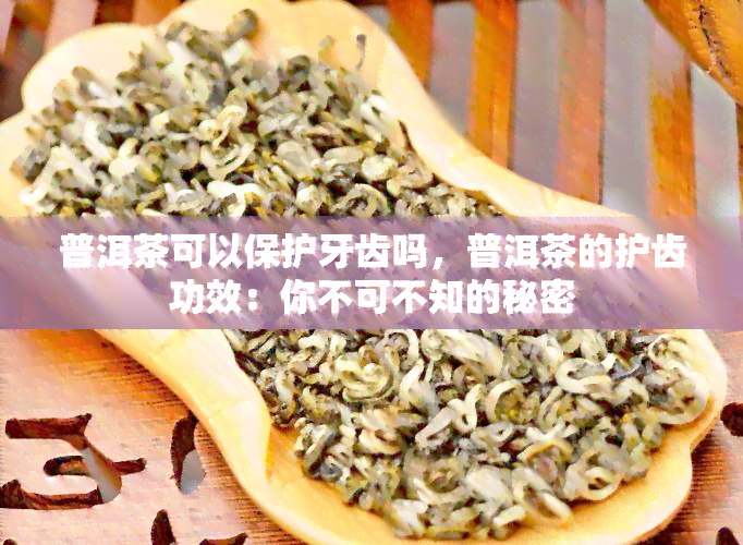 普洱茶可以保护牙齿吗，普洱茶的护齿功效：你不可不知的秘密