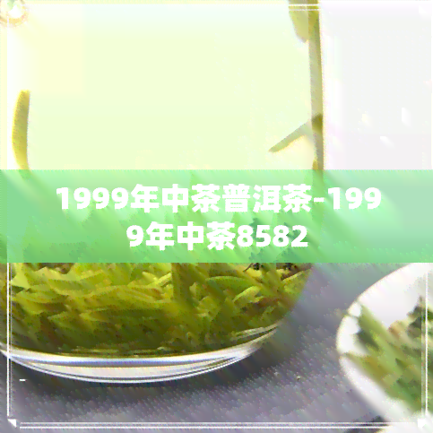 1999年中茶普洱茶-1999年中茶8582