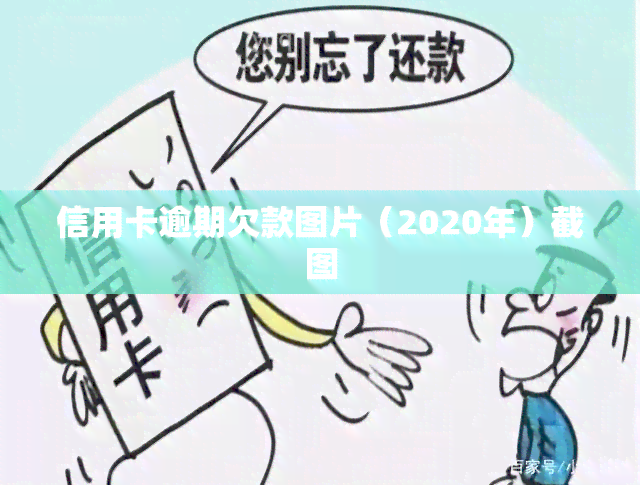 信用卡逾期欠款图片（2020年）截图