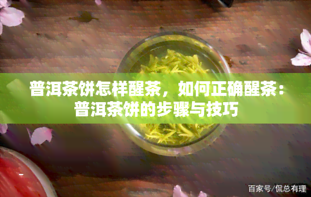 普洱茶饼怎样醒茶，如何正确醒茶：普洱茶饼的步骤与技巧