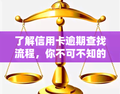 了解信用卡逾期查找流程，你不可不知的关键步骤！