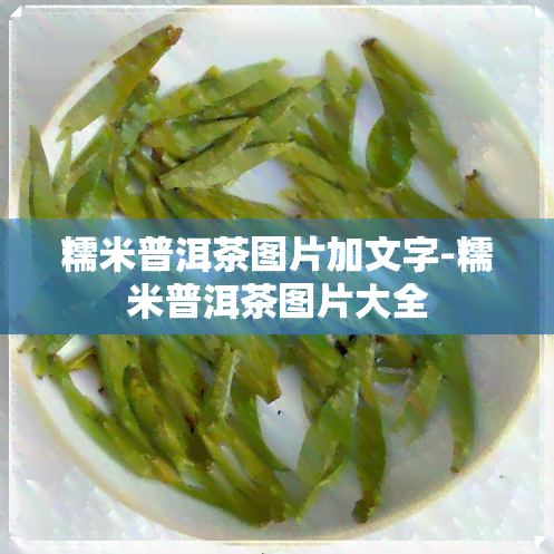 糯米普洱茶图片加文字-糯米普洱茶图片大全