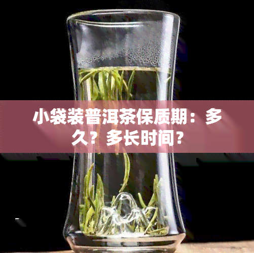 小袋装普洱茶保质期：多久？多长时间？