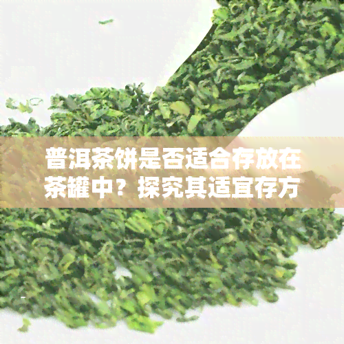 普洱茶饼是否适合存放在茶罐中？探究其适宜存方式及注意事