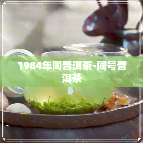 1984年同普洱茶-同号普洱茶