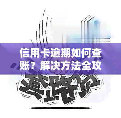 信用卡逾期如何查账？解决方法全攻略！