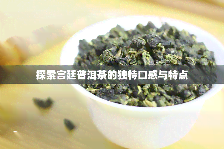 探索宫廷普洱茶的独特口感与特点