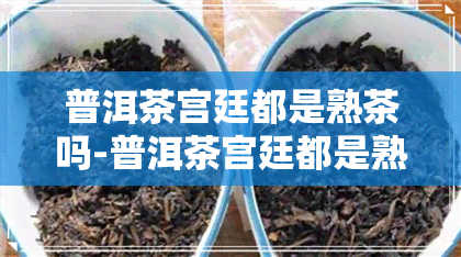 普洱茶宫廷都是熟茶吗-普洱茶宫廷都是熟茶吗还是生茶