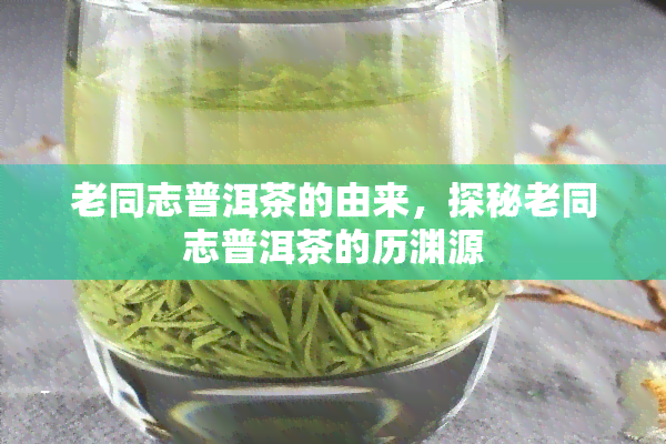 老同志普洱茶的由来，探秘老同志普洱茶的历渊源