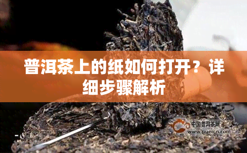 普洱茶上的纸如何打开？详细步骤解析