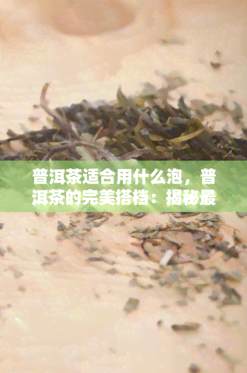 普洱茶适合用什么泡，普洱茶的完美搭档：揭秘最适合冲泡普洱茶的水具和技巧