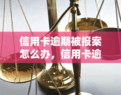 信用卡逾期被报案怎么办，信用卡逾期被报案：如何应对并解决？