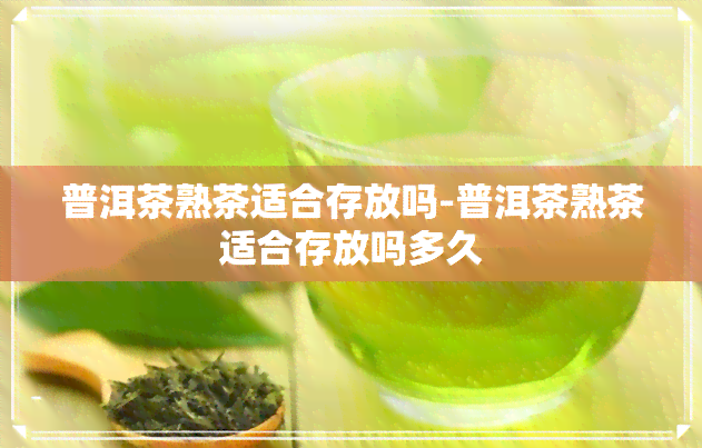 普洱茶熟茶适合存放吗-普洱茶熟茶适合存放吗多久