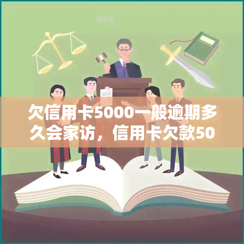 欠信用卡5000一般逾期多久会家访，信用卡欠款5000元逾期未还，银行是否会进行家访？