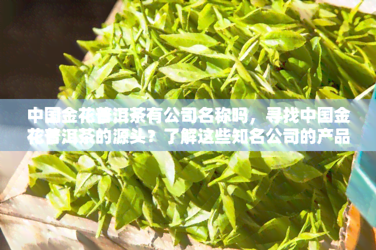 中国金花普洱茶有公司名称吗，寻找中国金花普洱茶的源头？了解这些知名公司的产品！