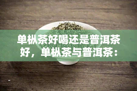 单枞茶好喝还是普洱茶好，单枞茶与普洱茶：哪种更好喝？