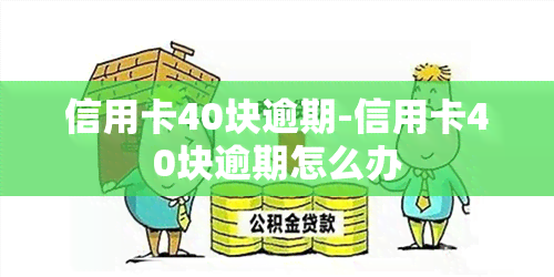 信用卡40块逾期-信用卡40块逾期怎么办