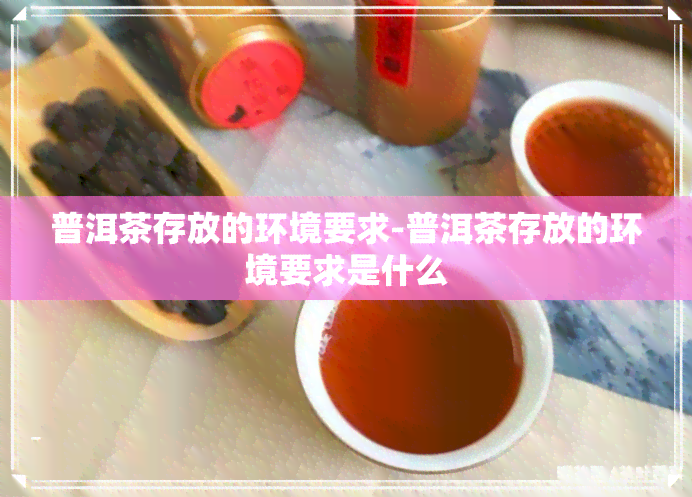 普洱茶存放的环境要求-普洱茶存放的环境要求是什么