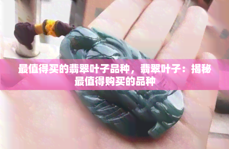 最值得买的翡翠叶子品种，翡翠叶子：揭秘最值得购买的品种