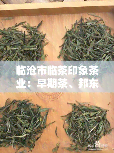 临沧市临茶印象茶业：早期茶、邦东产品全览