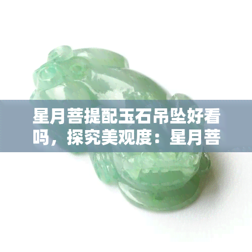 星月菩提配玉石吊坠好看吗，探究美观度：星月菩提配玉石吊坠是否出色？