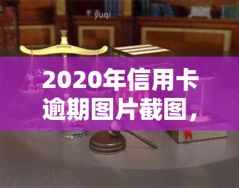 2020年信用卡逾期图片截图，警示：警惕2020年信用卡逾期现象，附带相关图片截图