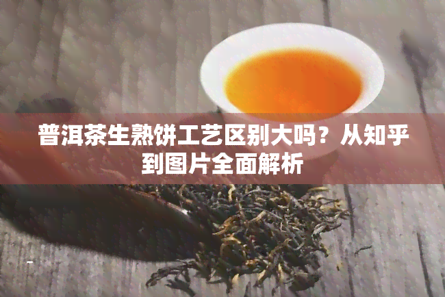 普洱茶生熟饼工艺区别大吗？从知乎到图片全面解析