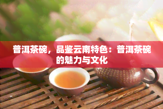 普洱茶碗，品鉴云南特色：普洱茶碗的魅力与文化