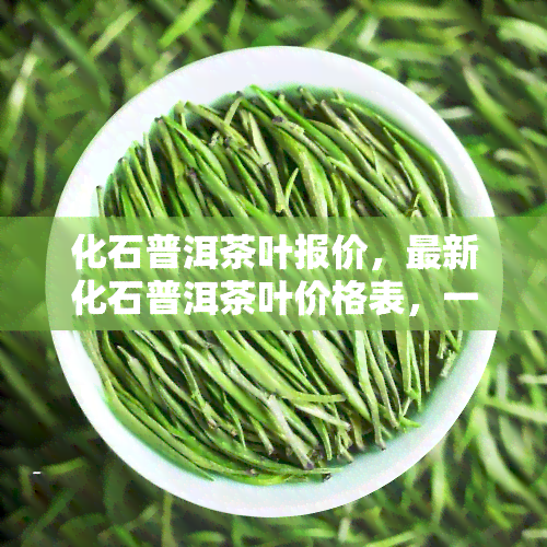 化石普洱茶叶报价，最新化石普洱茶叶价格表，一网打尽市场行情！