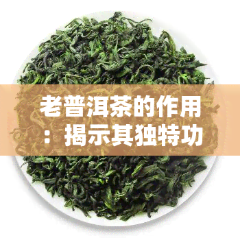 老普洱茶的作用：揭示其独特功效与作用