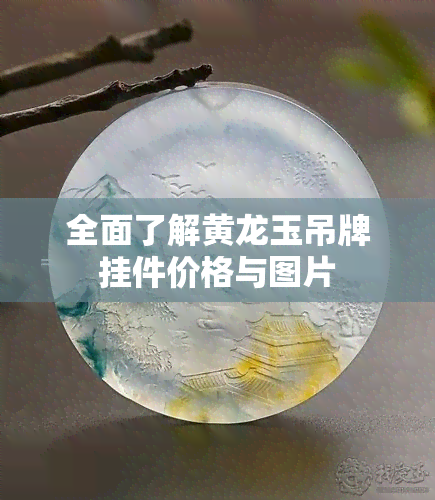 全面了解黄龙玉吊牌挂件价格与图片