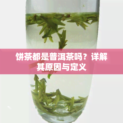 饼茶都是普洱茶吗？详解其原因与定义