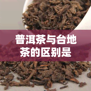 普洱茶与台地茶的区别是什么，探究普洱茶与台地茶的不同之处