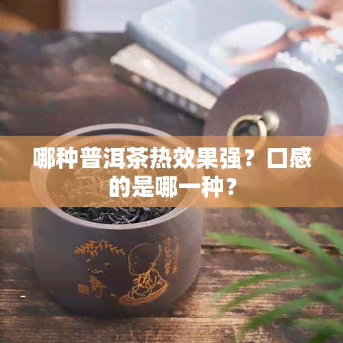 哪种普洱茶热效果强？口感的是哪一种？