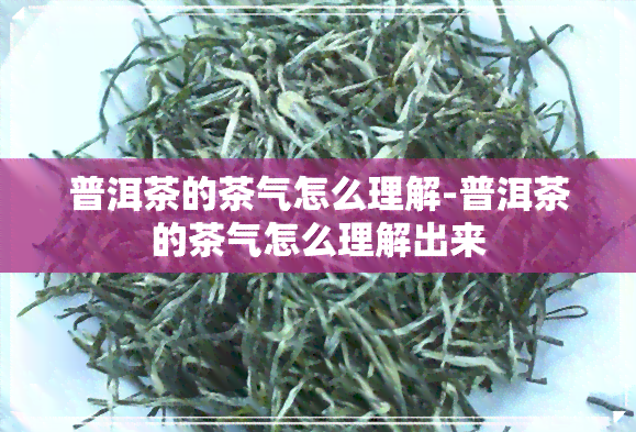 普洱茶的茶气怎么理解-普洱茶的茶气怎么理解出来