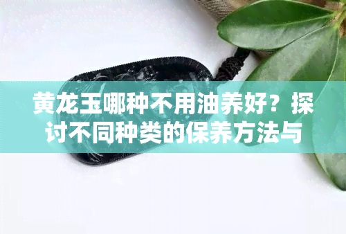 黄龙玉哪种不用油养好？探讨不同种类的保养方法与美观效果