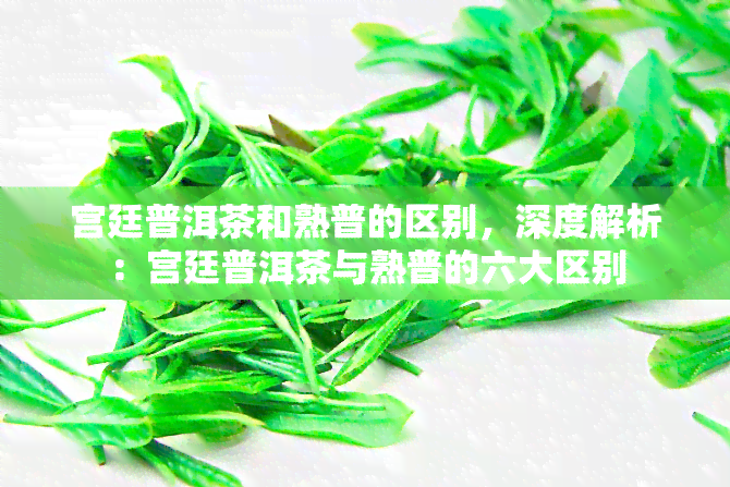 宫廷普洱茶和熟普的区别，深度解析：宫廷普洱茶与熟普的六大区别