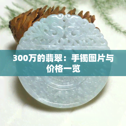 300万的翡翠：手镯图片与价格一览